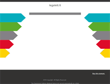 Tablet Screenshot of legalett.lt